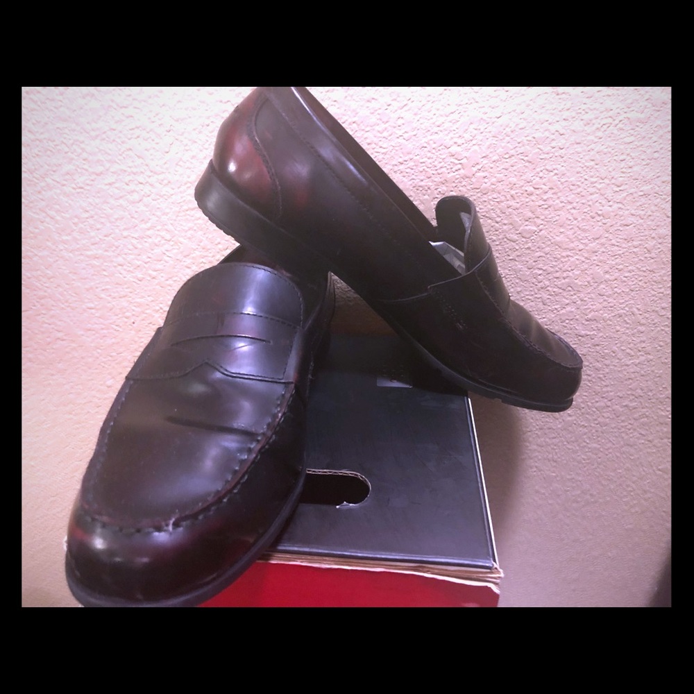 Men’s Brown Rockport Dress Shoes Size 14